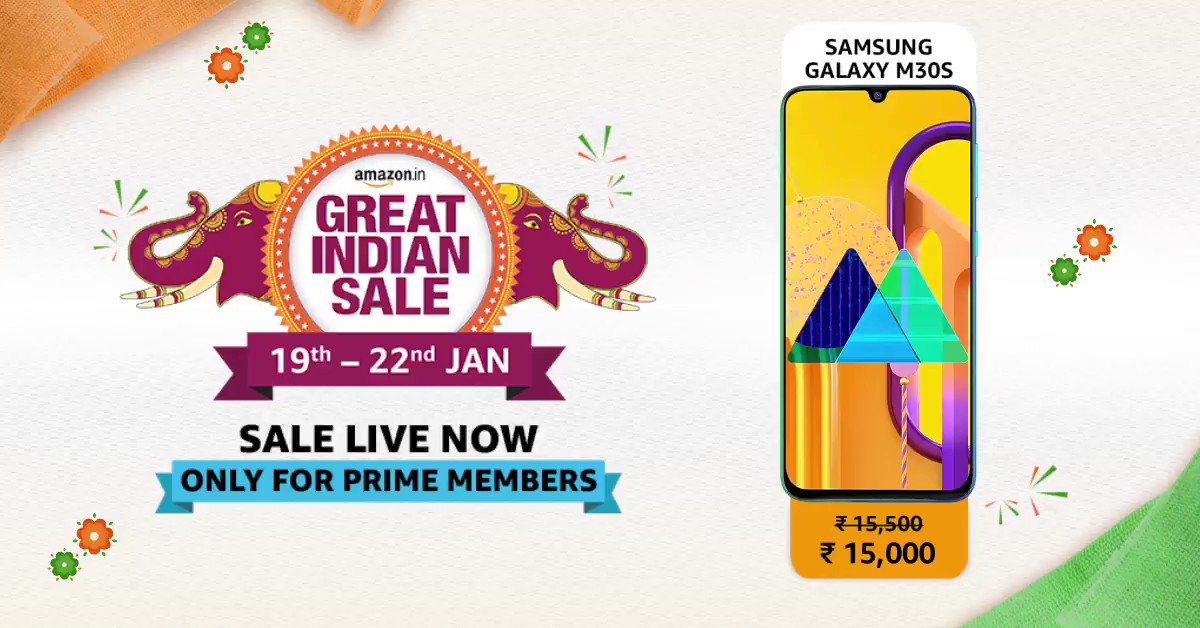 Contest alert! Screenshot the right offer at the right moment and tweet it to us using #AmazonGreatIndianSale & #PrimeEarlyDeals. Get a chance to win Amazon Gift vouchers. Shop to access great deals at https://amzn.to/30tBBI1Â
T&C: http://bit.ly/2tt2DmEÂ