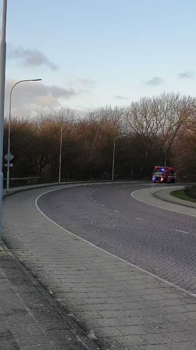 Melding brandweer Boulevard Bankert Vlissingen