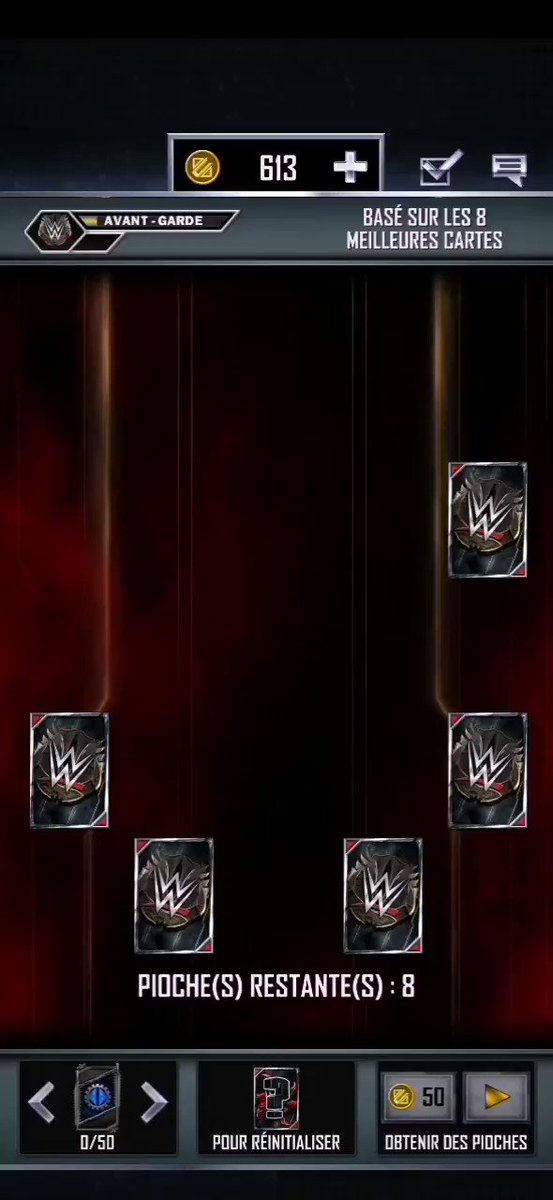 Freebie avant Garde 😍😍#WWESmackdown #WWERaw #WWESuperCard @LeCatchClub @Sturricane