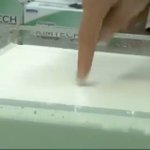 固い液体？液体なのに殴ると痛い!