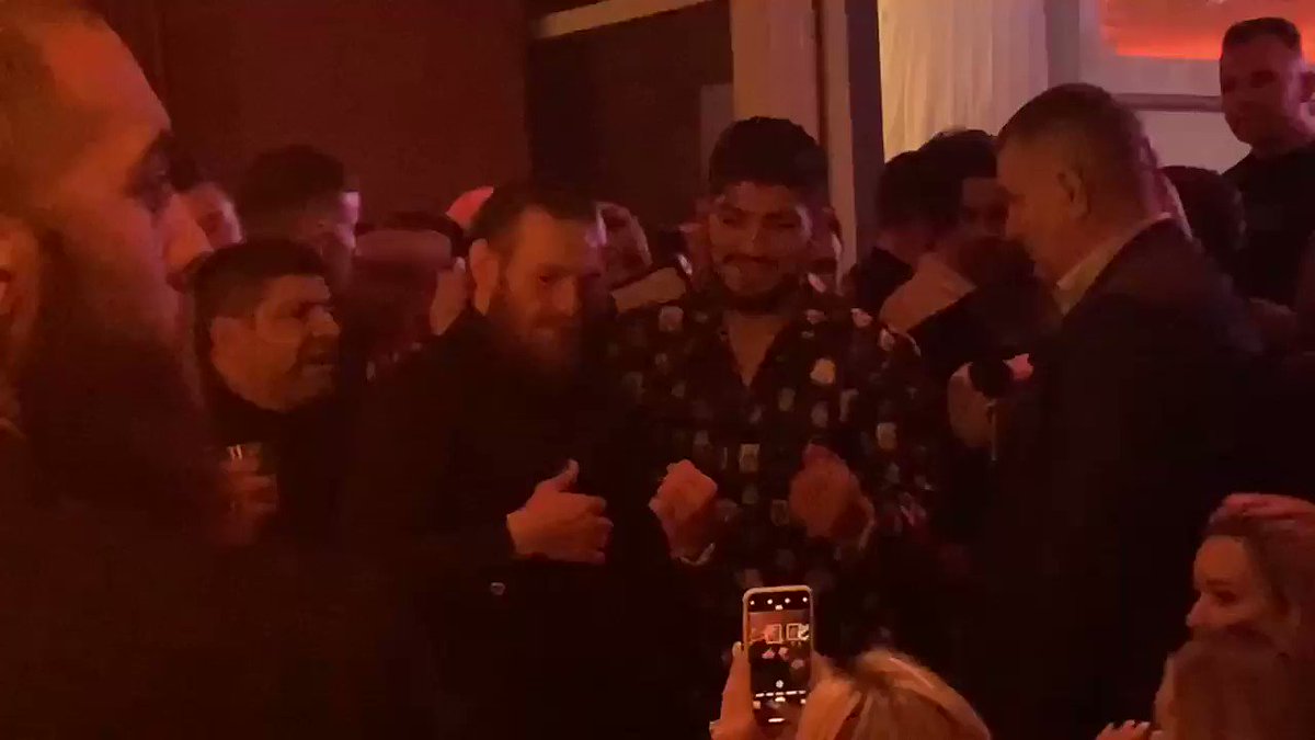 .@TheNotoriousMMA and @dillondanis living their best lives at the #UFC246 after party at @EncoreBeachClub.