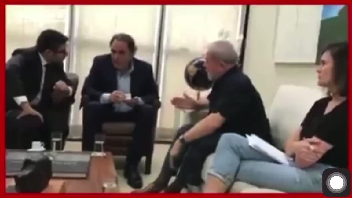 LULA CONFESSA!Entendem agora o porquê do PT querer regular a mídia e a internet?Por que blogs sujos trabalham para a esquerda?Por que Miriam Leitão sempre só critica Bolsonaro?E por que Netflix divulga filme debochando de cristão sem o menor pudor?*Via @allantercalivre