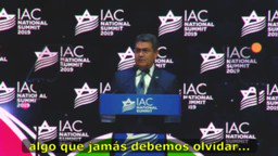 4/6. El 8 de diciembre de 2019 me dirigí al Consejo Americano Israelí, describí la amenaza de seguridad que representa el grupo terrorista Hezbolá y su papel en crimen organizado transnacional, el ataque terrorista contra AMIA en Buenos Aires y la muerte del fiscal Alberto Nisman
