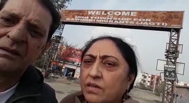 For 30 years they remained silent. They don’t know much about self made video, social media & top trends. Still my in-laws recorded it for me while still standing& living in JAGTI migration colony in Nagrota while their 4 story house was burnt in 1990 #HumWapasAyenge #KPExodusday