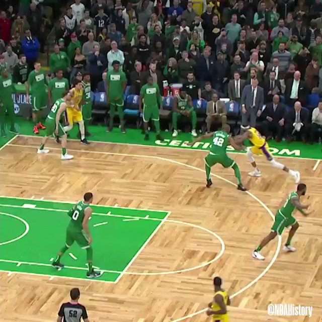 On February 7, 2019, @RajonRondo knocks down the @lakers game-winning jumper in Boston! #NBAVault
๐: LAL/BOS
โฐ: 7:30pm/et
๐บ: @NBAonTNT