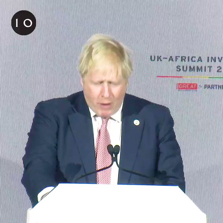 “Together let us write the next chapter for my country, for your country, and above all, for all the peoples of our countries.” - PM @BorisJohnson at the Africa Investment Summit #InvestInAfrica