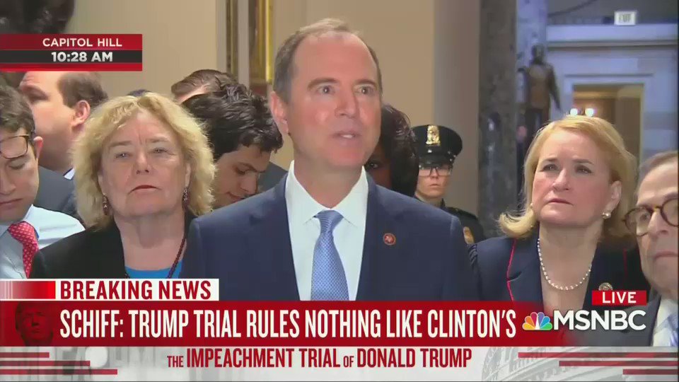 Adam Schiff tells Mitch McConnell that the truth is inescapable. #TrumpIsCorrupt
