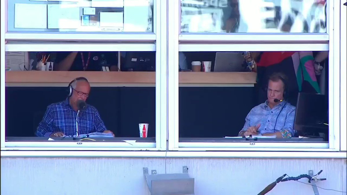 I'm not a #Reds fan but I'm going to miss one of the #GOAT Marty Brennaman #ThanksMarty #RedsVault