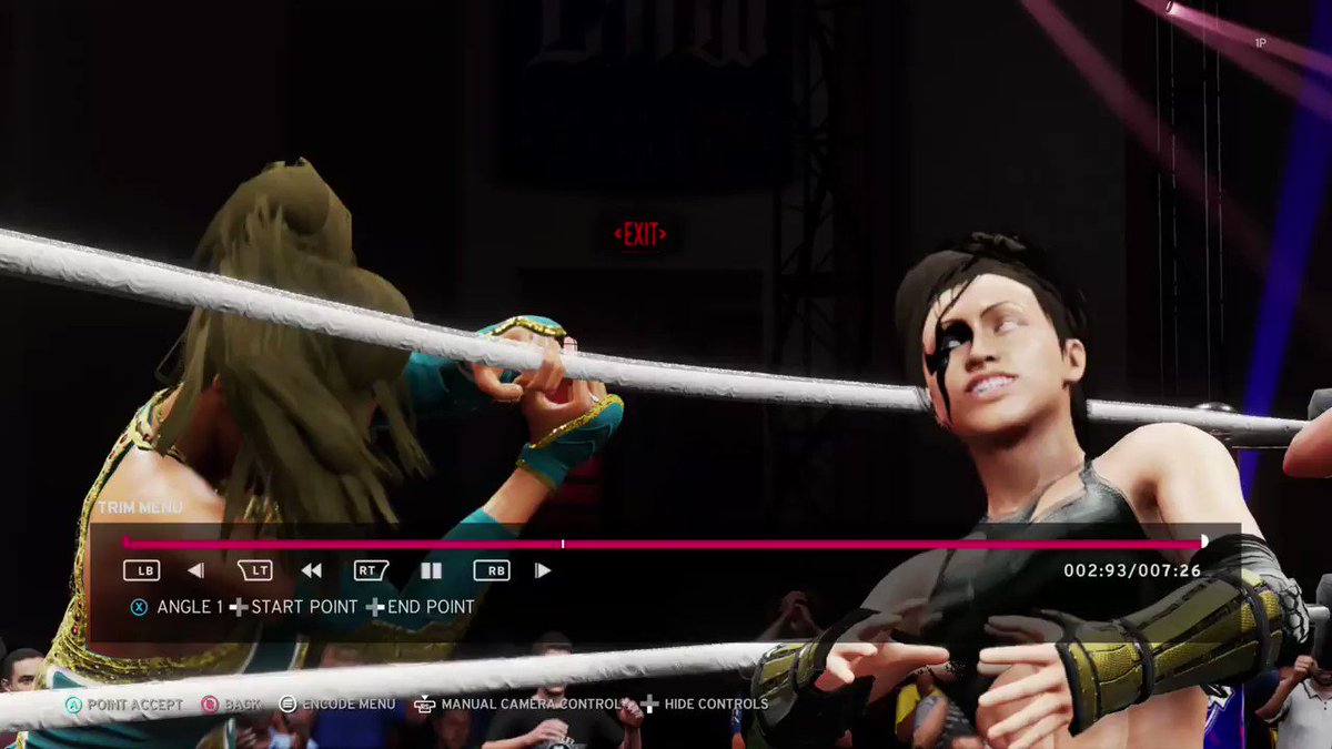 Kagetsu is trying to bring Dee Vera a little joy & happiness, but she ain't having it. #WWE2K20 #XboxShare