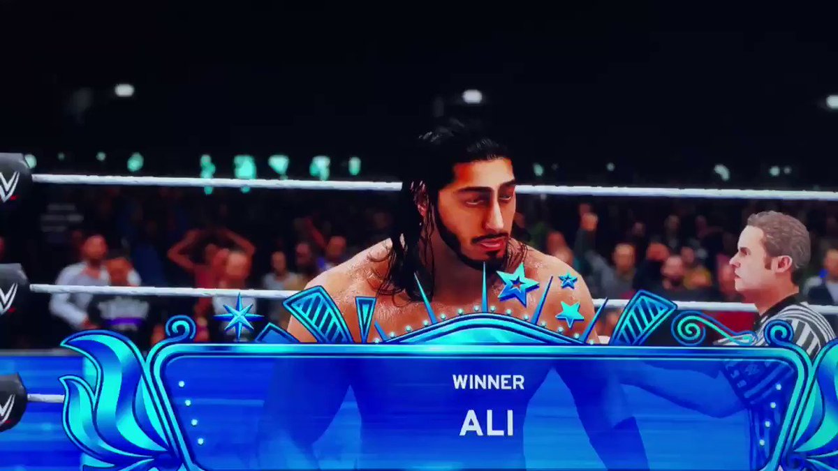 #WWE2K20 #ali #sheamus #wwe @WWESheamus @AliWWE @WWEgames
