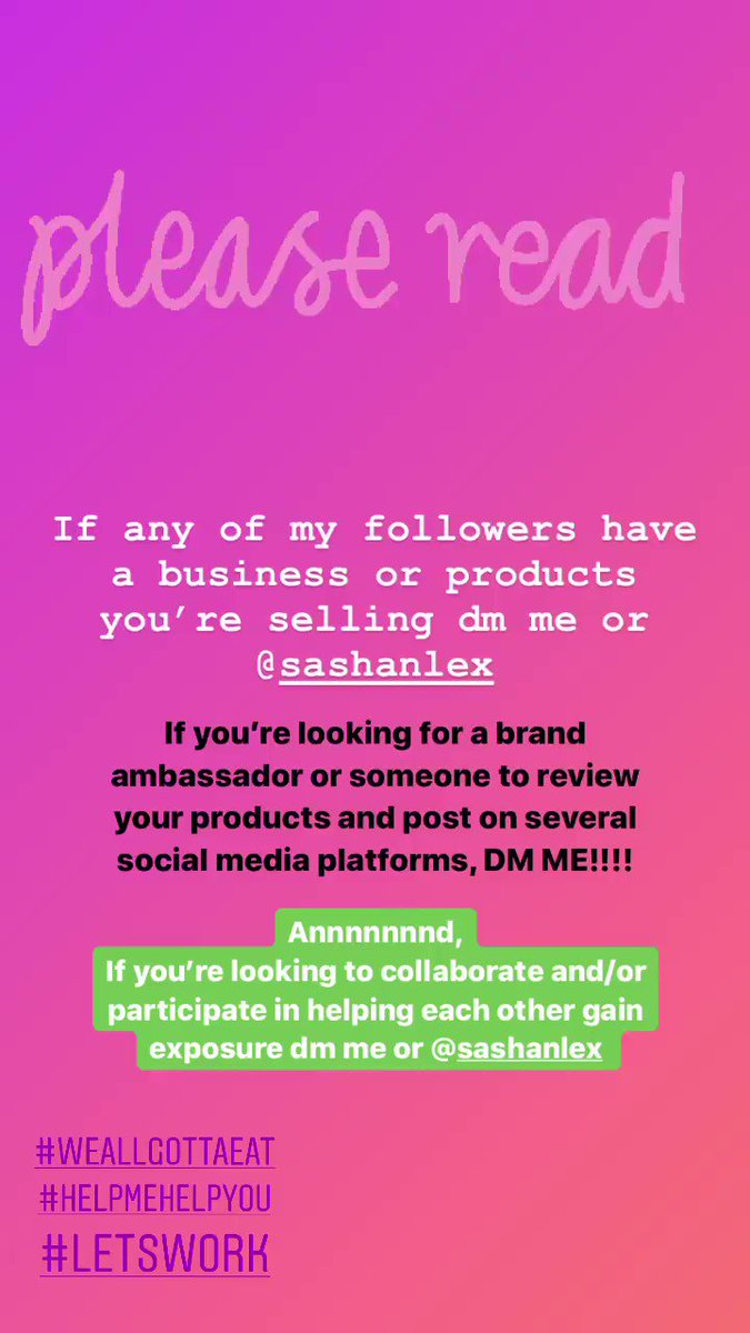 Attention all content creators!!!! LET’S COLLAB 🙌🏽Follow our couple page on instagram @sashanlex •• Link to our YouTube is in our bio. Click that for me 🖥We’re doing another giveaway! (details coming later today) #Like #Comment #Subscribe #Follow #LetsWork #LetsCollab