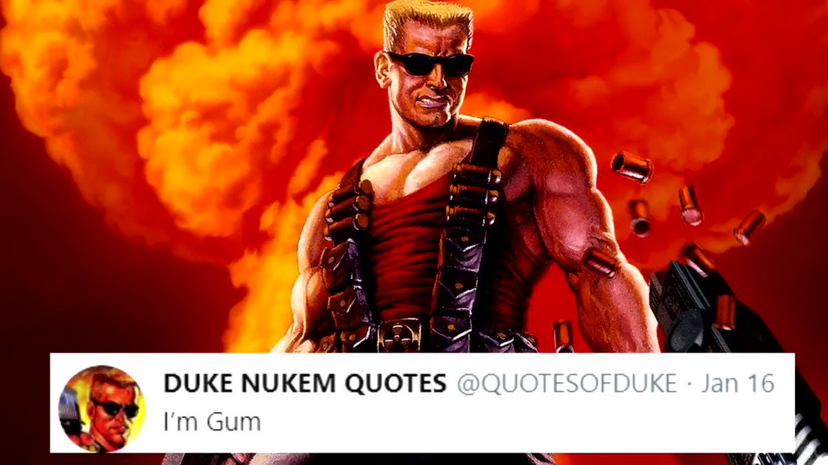Duke Nukem Bubblegum Quote : Quotes From Duke Nukem Total Meltdown Duke Nukem Wiki Fandom ...