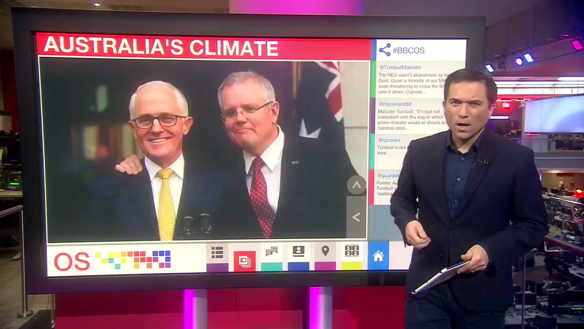*New OS video* Scott Morrison says Australia is doing its bit on climate change. Not so says his predecessor Malcolm Turnbull on @BBCNewsnight. And he attacks the media. Meanwhile Sky News Australia’s Chris Kenny says new policies won’t reduce bushfire risk. Where shall I start?