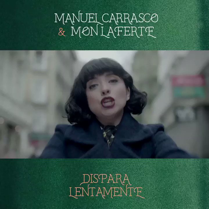 Manuel Carrasco on Twitter: "Este viernes estrenamos el videoclip de Dispara  lentamente! Qué ganas de que lo veáis!!! Aquí un adelanto.  🎬#disparalentamente 🖤 🏹@monlaferte https://t.co/UnmIOo5ly0" / Twitter