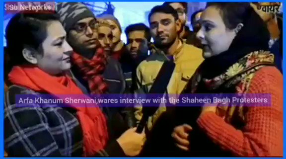 A clip from thehe @thewire_in ,s @khanumarfa interview with #ShaheenBagh protesters. ❤️👇