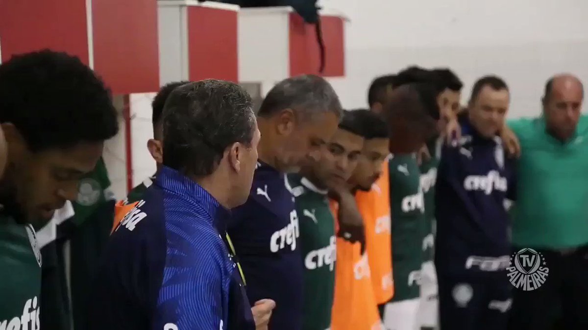 Esse é o espírito, era isso que precisávamos. Boa @vluxemburgo , vamos fazer umas nova história, mais vitoriosa ainda!!! Isso é Palmeiras!!!