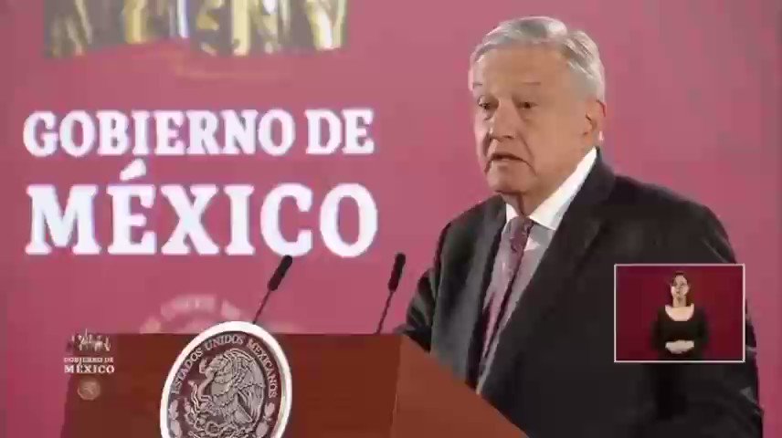 🔴 Anuncia el Presidente @lopezobrador_ que su gobierno ira cerrando el paso a la calumnia del hampa del #periodismo, en alusión a los casos que los medios de comunicación difunden como fallas en los servicios de #salud #LaMañanera #México