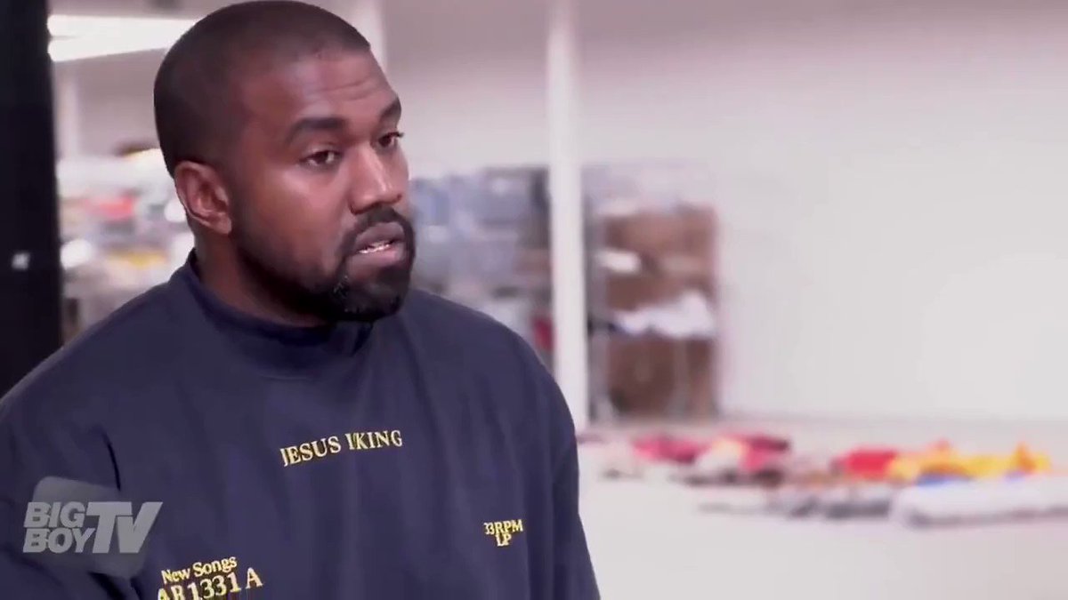 Kanye West: "Democrats had us voting Democrats for food stamps for years, bro. ... Making us abort our children? Thou shall not kill." #ProLife