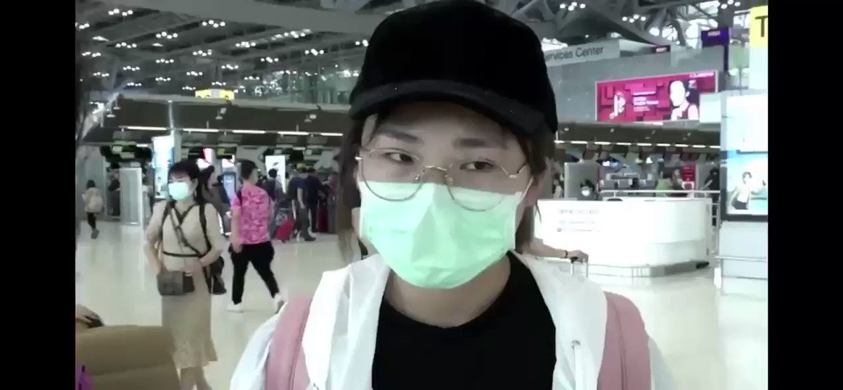 No temperature check. As a growing part of China is in #coronavirus lockdown Thai authorities are not yet routinely scanning passengers from there. With five cases, Thailand has already had more than anywhere except China.