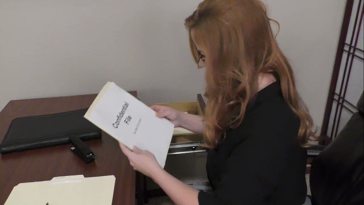 Imago Studios on Twitter: "Video of the scene with secretary Katherine ...