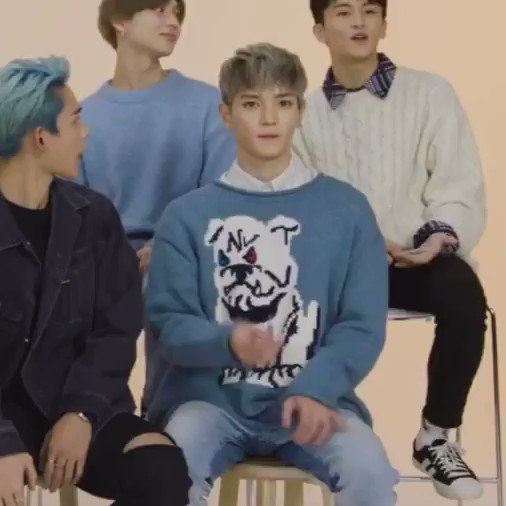 taeyong tried to bite the marker but it fell and look at his face at the end ππ
