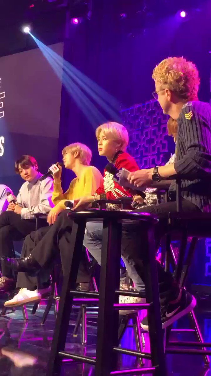 102.7 KIIS FM (@1027KIISFM) on Twitter photo 2020-07-04 12:47:32 Q: Why does @BTS_twt’s music connect people worldwide? #RM’s answer: because they’re “cute!” 🤣 Where is the lie, tho!? #iHeartBTS #BTSxHT @HotTopic #ARMY #BTS @JoJoWright Q: Why does @BTS_twt’s music connect people worldwide? #RM’s answer: because they’re “cute!” 🤣 Where is the lie, tho!? #iHeartBTS #BTSxHT @HotTopic #ARMY #BTS @JoJoWright