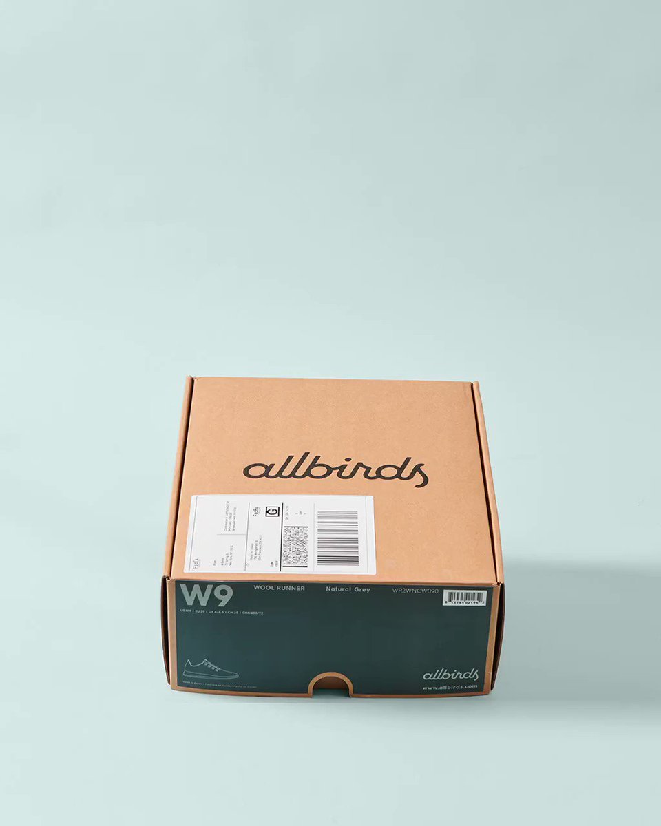 box. We reimagined shoe packaging 