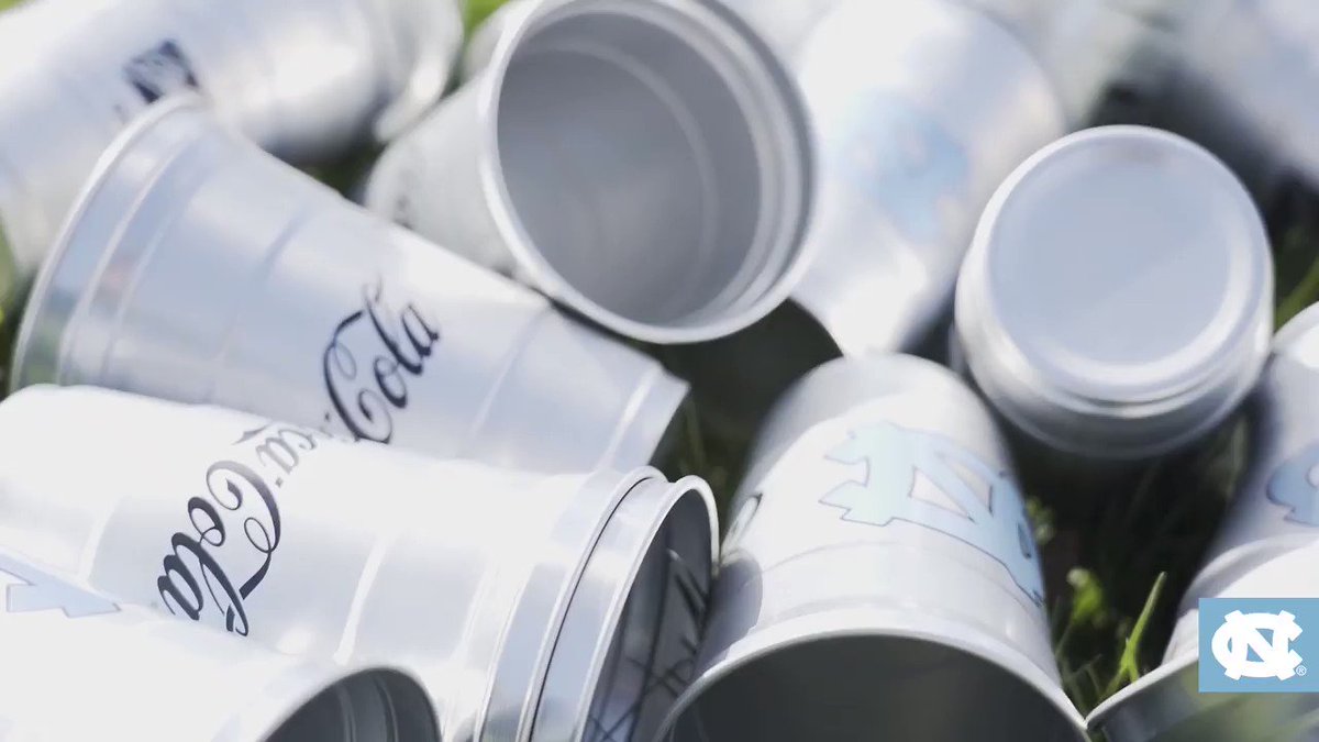 Tar Heels, Ball Corp. introduce recyclable aluminum cups at