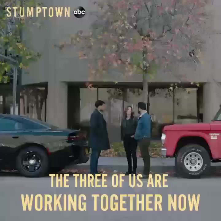 Cobie Smulders (@CobieSmulders) on Twitter photo 31/01/2020 15:02:20 Oh snap 🧍🏻♂️🧍🏻♀️🧍🏾. #stumptown Oh snap 🧍🏻♂️🧍🏻♀️🧍🏾. #stumptown