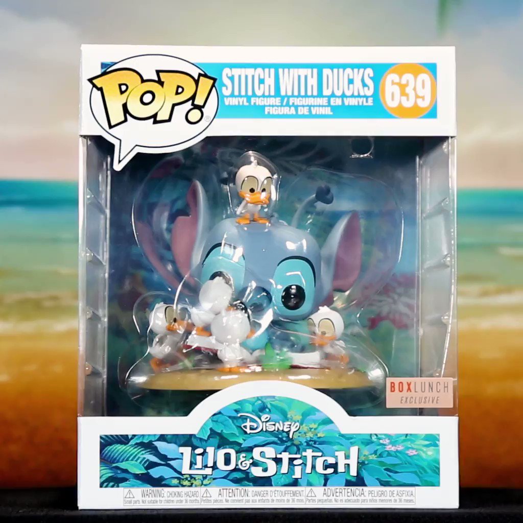 Funko POP! Disney Stitch with Ducks Vinyl Figure 