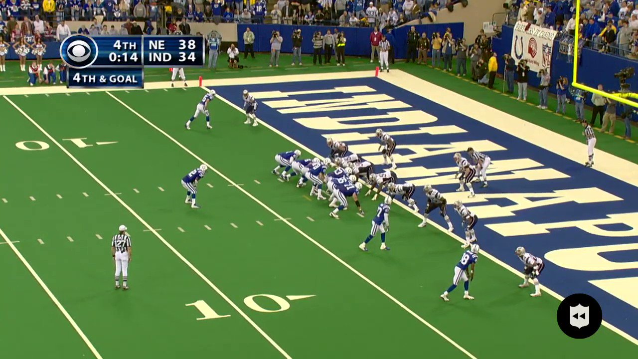 Happy birthday Edgerrin James. Willie McGinest has a present for you! 

 