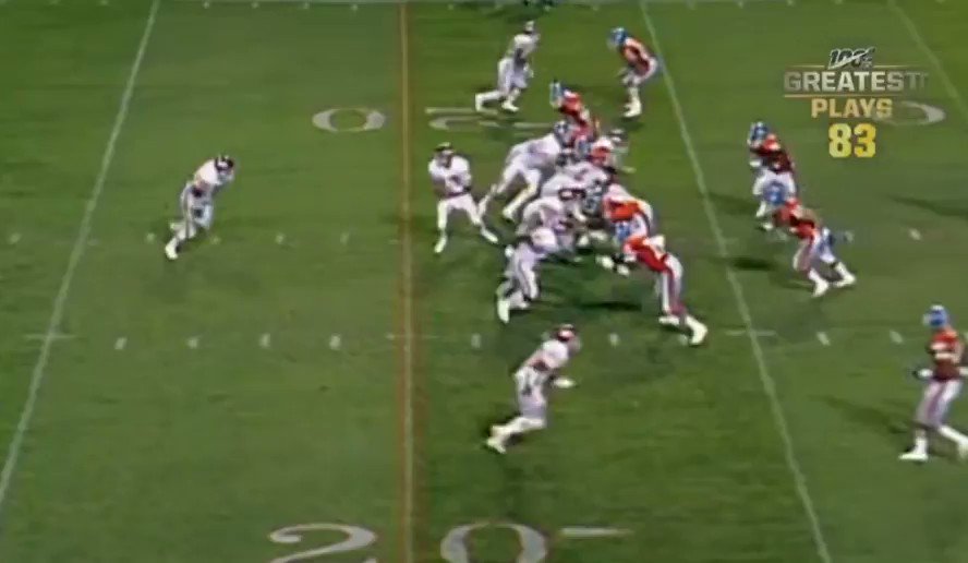 Happy birthday Steve Atwater. I think of this guy, I think of this hit. Sweet sassy molassy! 