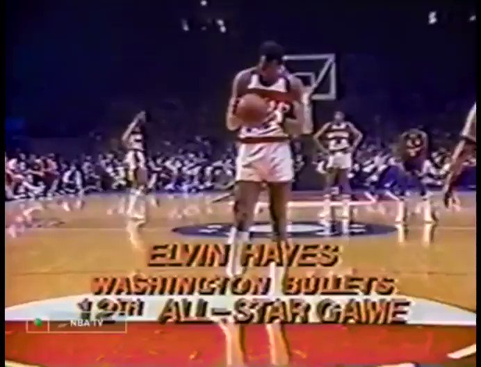 Happy 75th Birthday, Elvin Hayes! The Big E played in his 12th and final All-Star Game on February 3, 1980. 