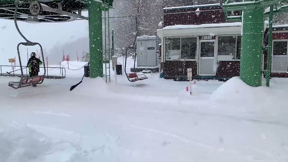 待ちに待った雪で喜びを爆発させる札幌のスキー場の人がこちら。雪がフカフカ～！