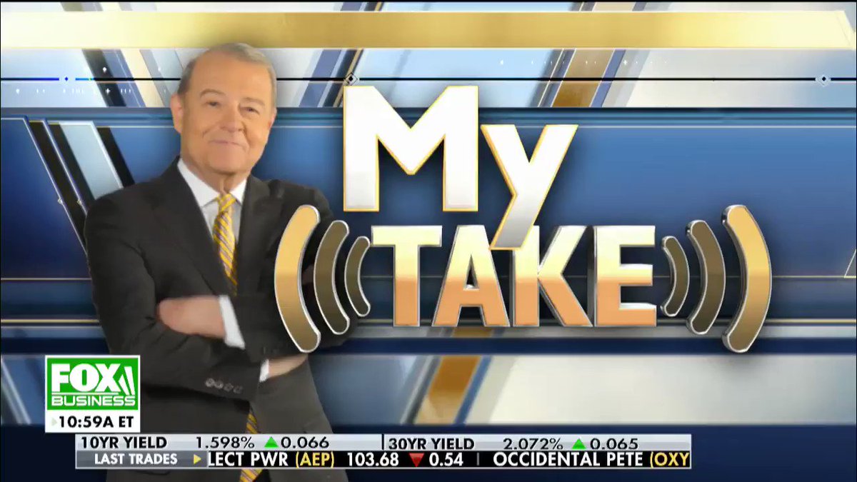 STU: @realDonaldTrump will report America's extraordinary success and its uplifting future. Watch the President. Watch @SpeakerPelosi. It's going to be quite a show." #StateOfTheUnion #MyTake #VarneyCo