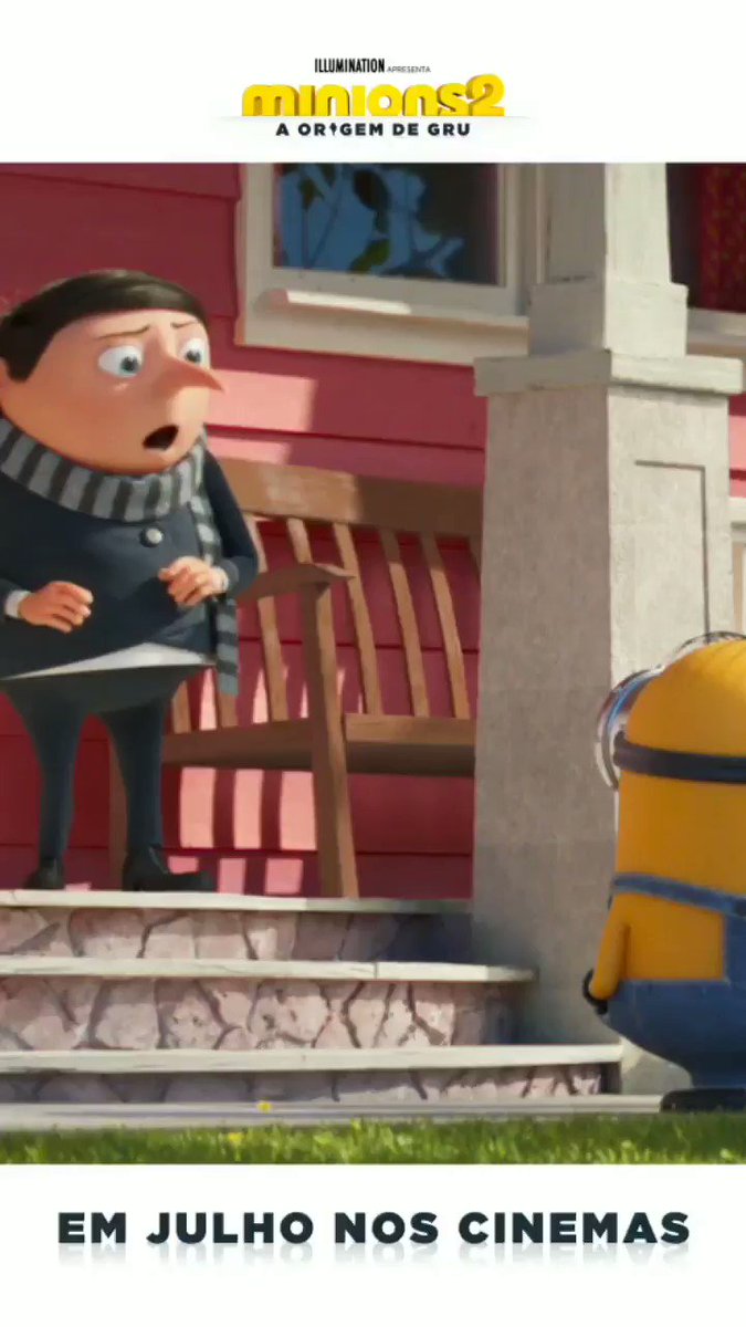 MINIONS 2 VEM AÍ!!!!! Que emoção dublar de novo o Gru!!! Dia 2 de julho nos cinemas, hein? Já marca um amigo pra ele te levar pra assistir 😂😂@UniversalPicsBr