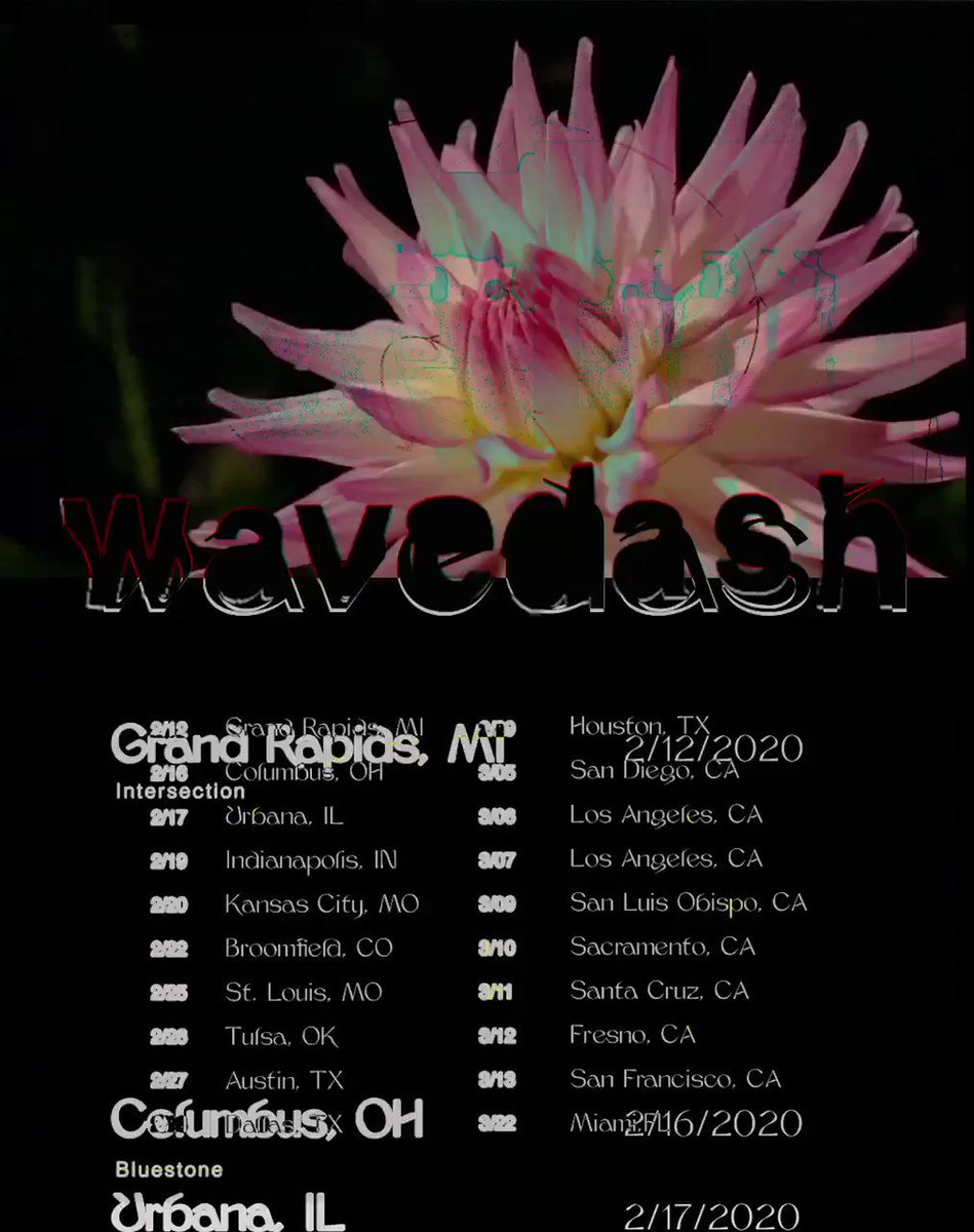 WAVEDASH TOUR 2020where will u be ?