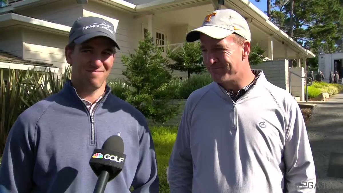 Being a backup quarterback helped out Eli's golf game:
"Had a little more free time than I wanted to" 🤣