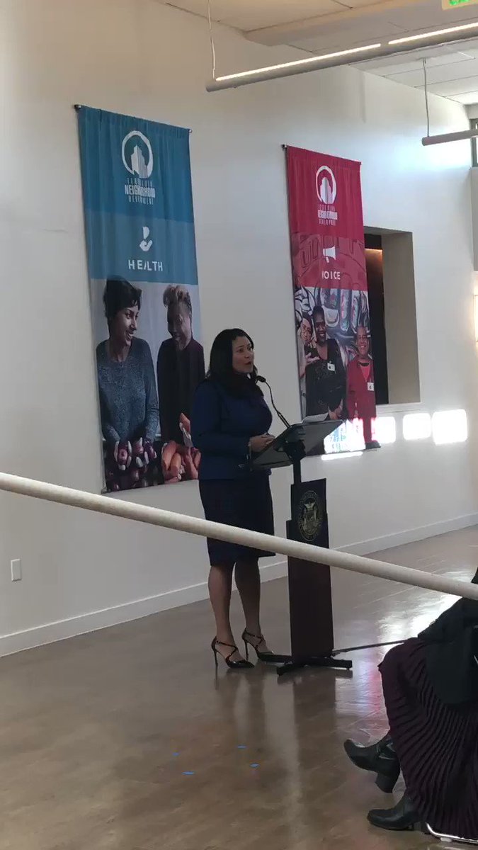 Honored to join Mayor @LondonBreed @TNDC at #RosaParks community celebration of #SFRAD’s historic public/private partnership and @BankofAmerica’s largest commitment to #affordablehousing