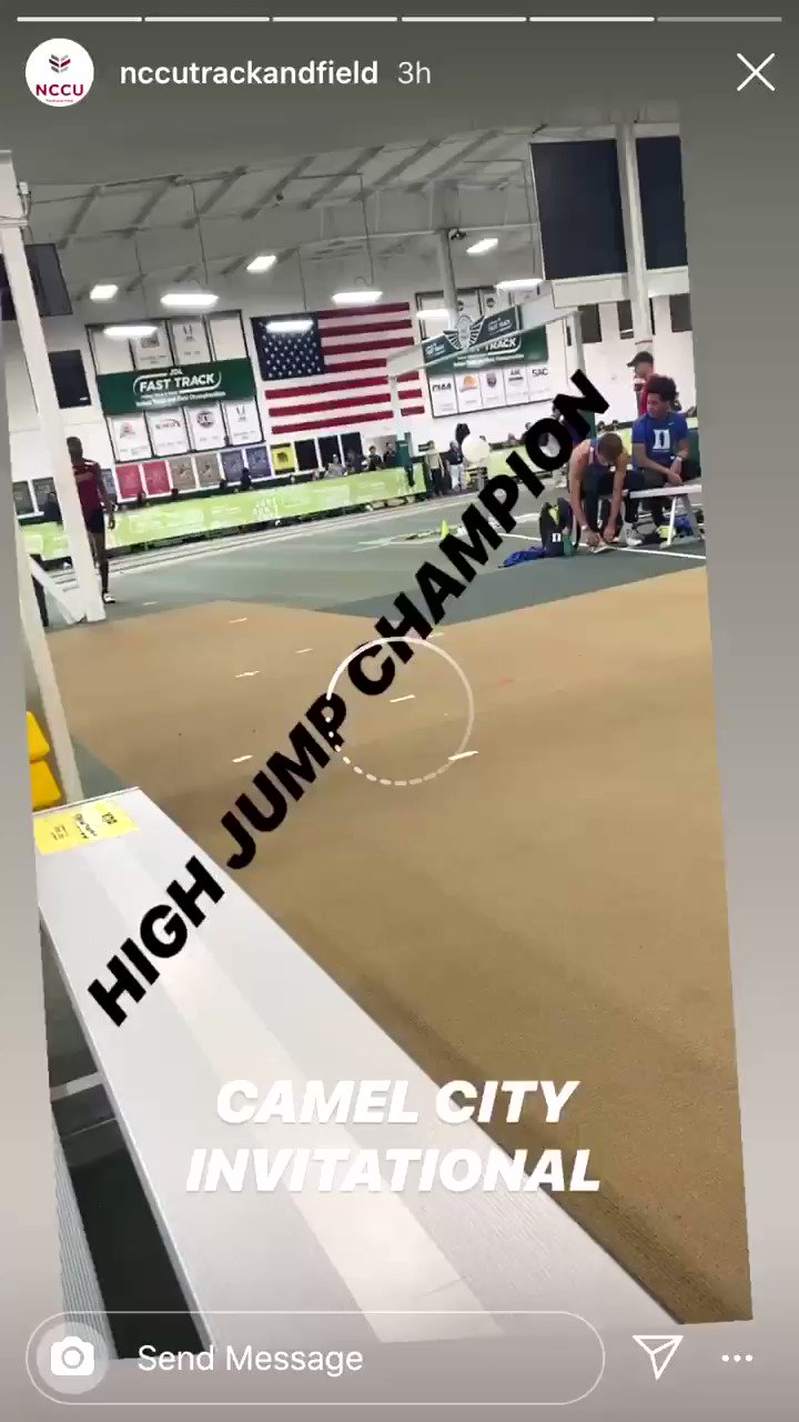 NCCU Track & Field on Twitter "Marvin Jones picks up his second