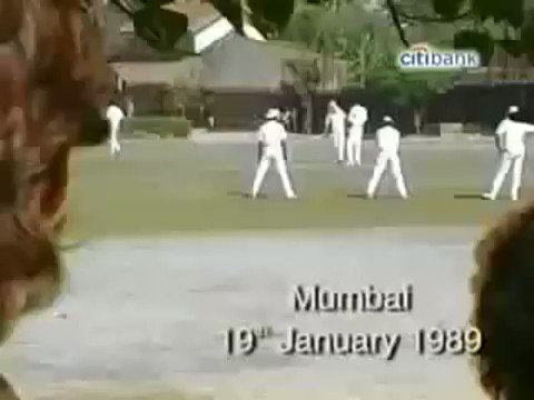 Tom Alter as sports journalist interviews 16 year old Sachin Tendulkar

Happy Birthday 