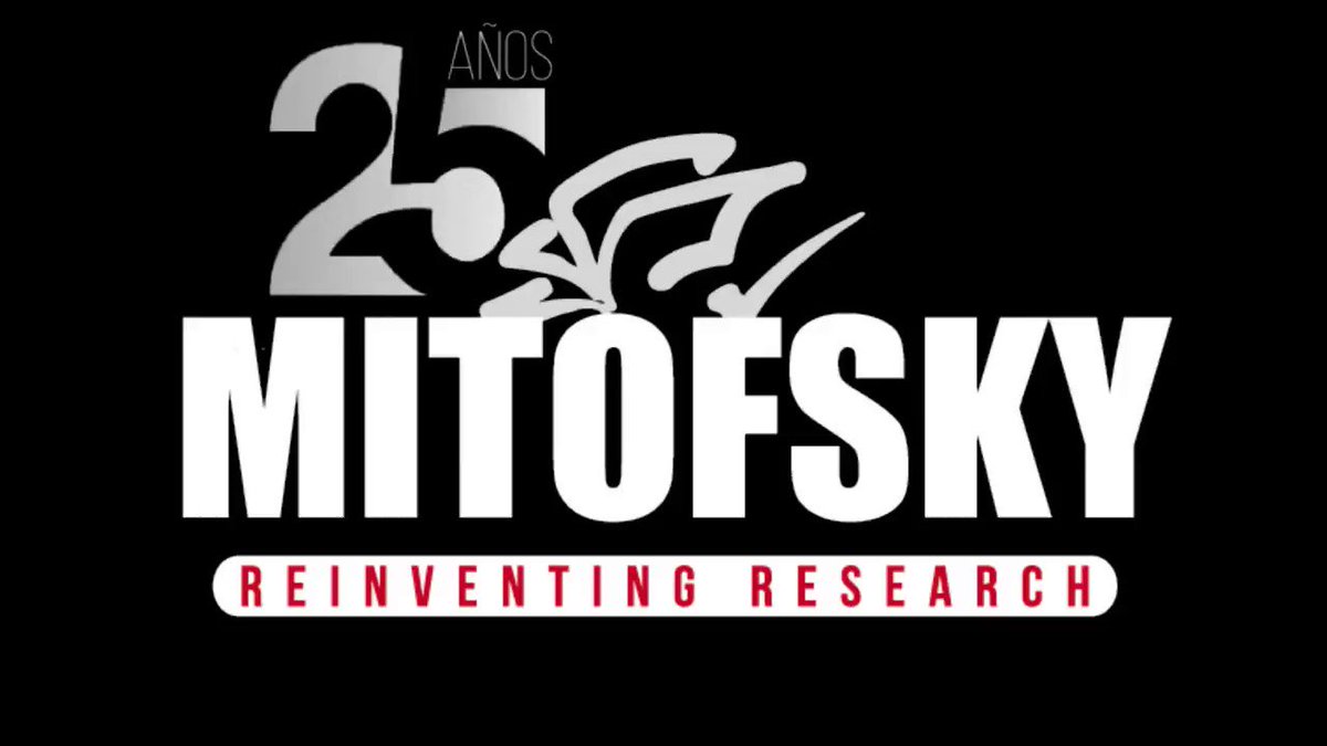 En #Mitofsky celebramos 25 años, agradecemos a todos los que de alguna forma han formado parte de la historia, la expansión y el crecimiento. Gracias por la confianza vamos por más @RoyCampos @Marcelo_Ortega