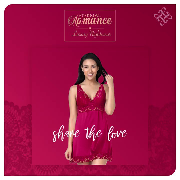 JUST IN: The timeless colour Persian Red, intricate two-tone lacework & the luxurious satin come together to bring you THE PERFECT babydoll for your #ValentinesDay & beyond. Shop now http://bit.ly/EternalRomanceLive …
Drop a ❤️ below if you’re adding this to your cart.
#amantéIndia