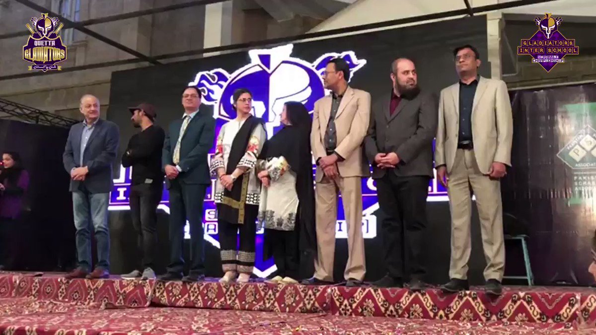 @SarfarazA_54 @nadeem_omar57 .@TeamQuetta took the initiative of bringing🔝25 students of Quetta to take part in #GladiatorsScrabbleChampionship as we aim to promote talent of Balochistan, not just in sports but also in education!
@SarfarazA_54 | @pakscrabble
#WeTheGladiators #PurpleForce #ShaanePakistan https://t.co/sVhS6kIppQ