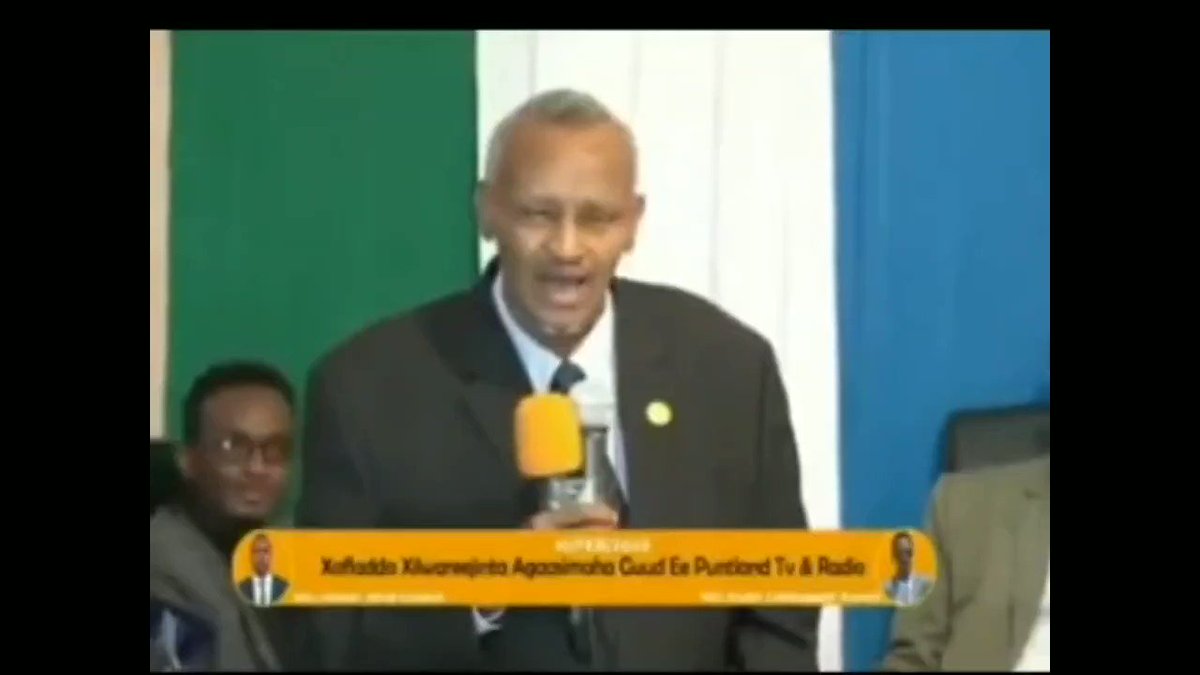 Dani oo khudbadiisa u danbeesay ku yiri Puntalnd waxay u bahantahay warbaahinta in laga difaaco iyo Wasirka Warfaafinta Puntland oo qiray dulqaad yarida Deni. Wasiirka ayaa cadeeyey in Deni uusan xamili karin dhaliisha warbaahinta dani uma leyn mayo in waqtigisa dhameysan doono🤭