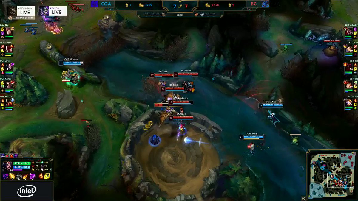 Ljl 大乱戦の中cgaがキルを稼ぎます Ljl Week 2 Game 3