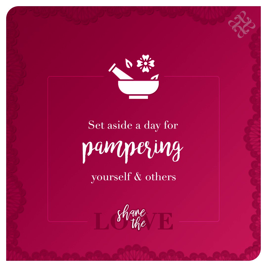 Love only grows by sharing. Make this #Valentines all about you & your tribe by taking out time to pamper yourself & the women in your life with:
✅Mani-pedi sesh
✅Light scented candles
✅Movie night
Are you feeling relaxed already? Tag them & let us know.