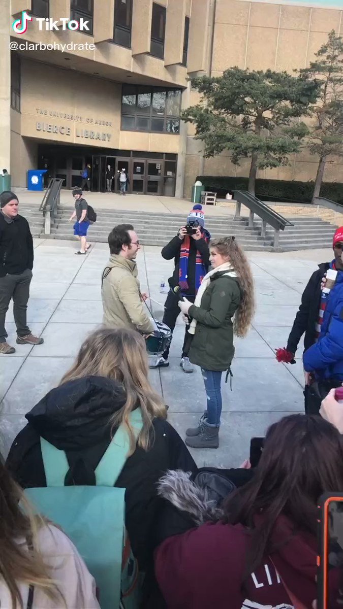 this guy playing the drums to drone kaitlin bennett out is my hero