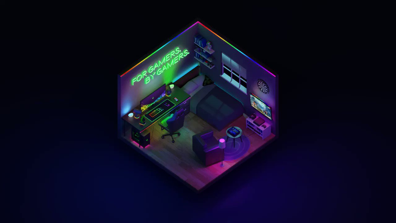 R L Z 3 R The World S Largest Lighting Ecosystem For Gaming Devices Is Now On Wallpapereng Bring Your Desktop To Life With Razer Chroma Rgb And Watch As Your