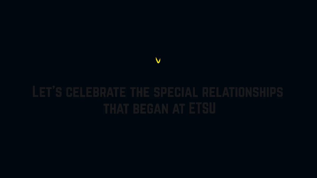 Let's celebrate the special relationships that began at #ETSU! Share your story with us!💙💛#Valentines2020
